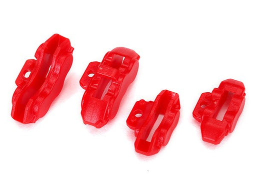 Traxxas 8367 -  Brake Calipers (Red) Front (2)/ Rear (2) (769145634865)