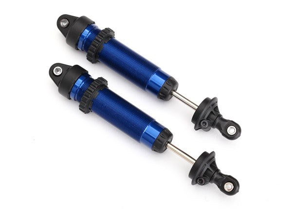 Traxxas 8450X - Shocks Gtr 134Mm Blue-Anodized Aluminum (2) - Hobby City NZ (789141946417)