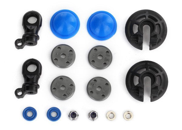 Traxxas 8455 - Rebuild kit GTR shocks (x-rings bladders pistons piston nuts shock rod ends) (renews 2 shocks)