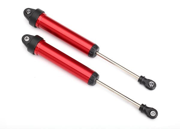 Traxxas 8461R - Shocks Gtr 160Mm Red-Anodized Aluminum (2) - Hobby City NZ (789142470705)