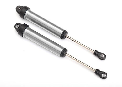 Traxxas 8461 - Shocks Gtr 160Mm Silver Aluminum (Fully Assembled W/O Springs) (Rear No Threads) (2) - Hobby City NZ