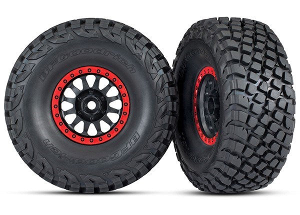 Traxxas 8474-ORNG Method Race Wheels w/ BFG Tires (2)