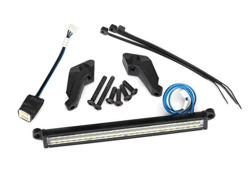 Traxxas 8486 LED light bar front (high-voltage) (52 white LEDs (double row) 100mm wide) (7650721431789)