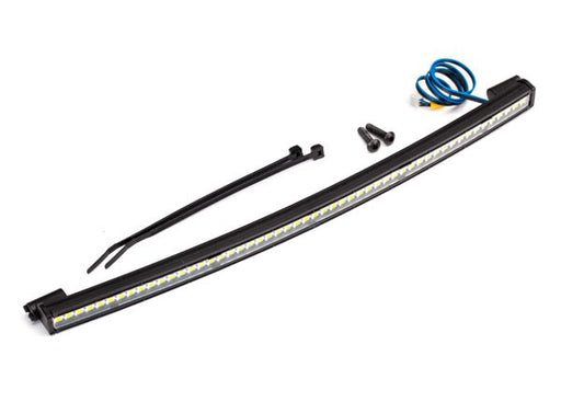Traxxas 8488 LED light bar roof (curved high-voltage) (52 white LEDs (single row) 202mm wide) (7637916483821)