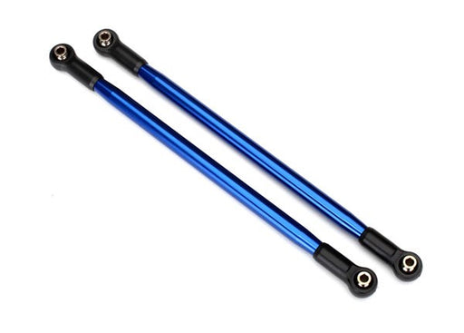 Traxxas 8542A Suspension link Upeer rear Blue-anodized (10x206mm center to center) (2) (7650722349293)