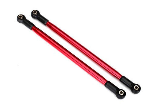 Traxxas 8542R Suspension link Upper rear red-anodized (10x206mm center to center) (2) (7650722382061)