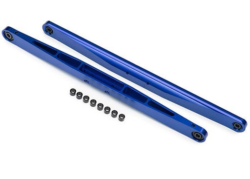 Traxxas 8544X Trailing arm aluminum (blue-anodized) (2) (assembled with hollow balls) - Hobby City NZ