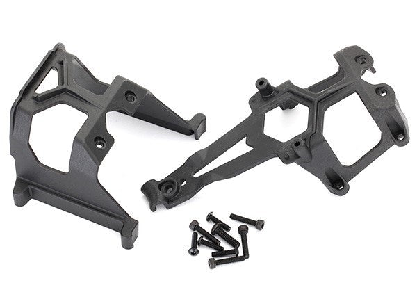 Traxxas 8620 - Chassis Supports Front & Rear/ 3X12Mm Bcs (4)/ 3X15Mm Cs (4)/ 4X14Mm Bcs (1) (789119631409)