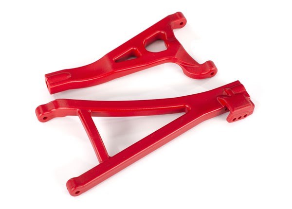 Traxxas 8631R - Suspension arms red front (right) heavy duty (upper (1)/ lower (1)) - Hobby City NZ