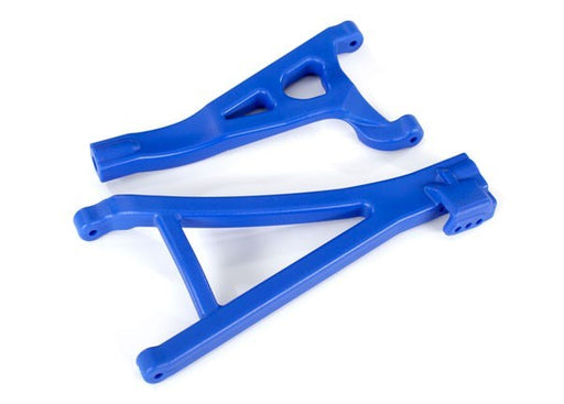 Traxxas 8631X - Suspension arms blue front (right) heavy duty (upper (1)/ lower (1)) (7654683410669)