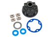 Traxxas 8681 - Carrier differential (heavy duty)/ x-ring gaskets (2)/ ring gear gasket/ spacers (4)/ 12.2x18x0.5 PTFE-coated washer (1) (789120548913)