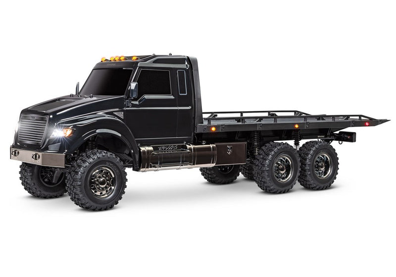 Traxxas 88086-4 TRX-6A Ultimate RC Hauler: 1/10 scale 6WD electric flatbed truck Ready-To-Drive