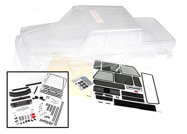 Traxxas 8825 Body Mercedes-Benz G 63 (clear requires painting) - Hobby City NZ