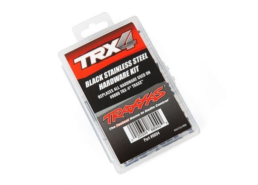 Traxxas 8894 - Hardware kit black stainless steel TRX-4 (7882811375853)
