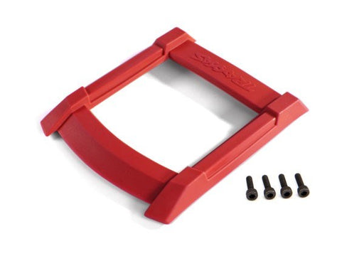 Traxxas 8917R - Skid plate roof (body) (red)/ 3x10mm CS (4) (7654624919789)