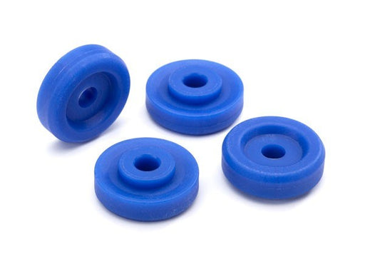 Traxxas 8957X - Wheel washers blue (4) (7654629146861)