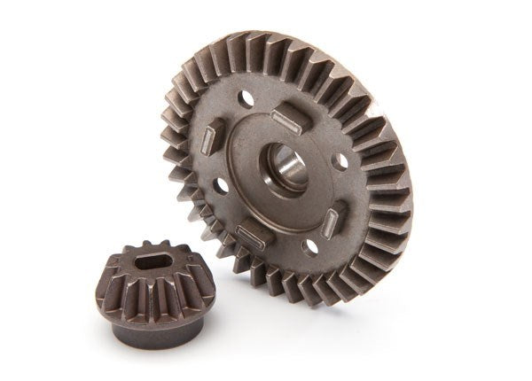 Traxxas 8977 Ring gear differential/ pinion gear differential (rear)
