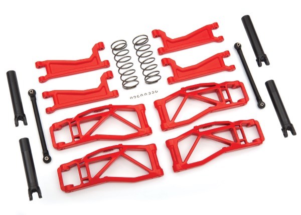 Traxxas 8995R - Suspension kit WideMaxx Red