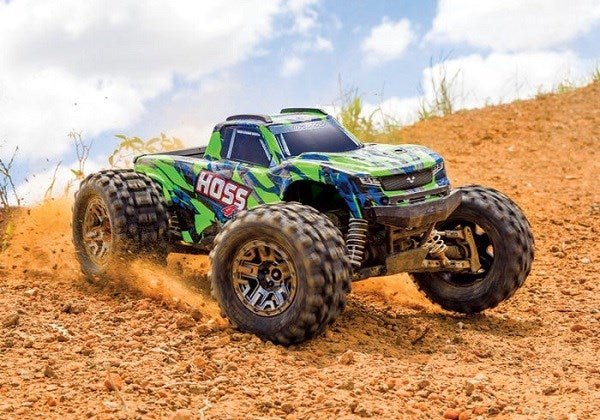 Traxxas 90076-4 - Hoss 4X4 VXL: 1/10 Scale Monster Truck with TSM