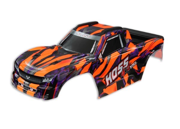 Traxxas 9011A Body HOSS 4X4 VXL Orange Assembled - Hobby City NZ