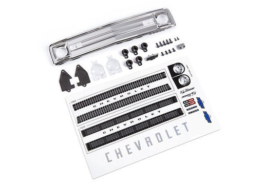 Traxxas 9123 - Grille Chevrolet Blazer (1969 - 1970) with accessories (fits #9112 body) (7546279198957)