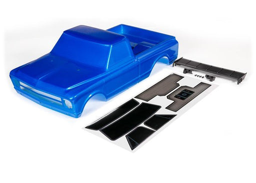 Traxxas 9411X - Body Chevrolet C10 (Blue) (Includes Wing And Decals) (7546261307629)