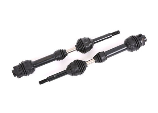 Traxxas 9450R Driveshafts rear steel-spline constant-velocity (complete assembly) (2) (8137534505197)