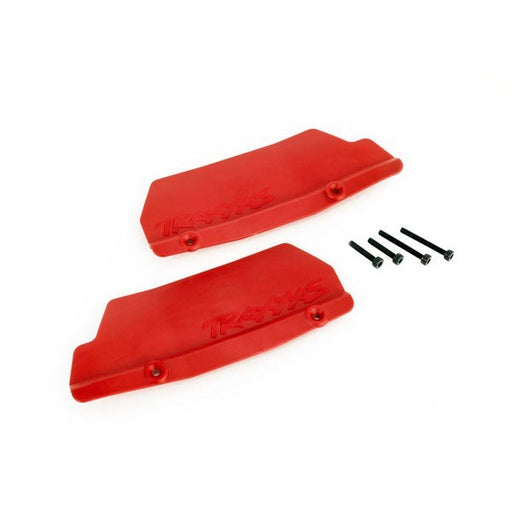 Traxxas 9519R Mud guards rear red (left and right) (7953877663981)
