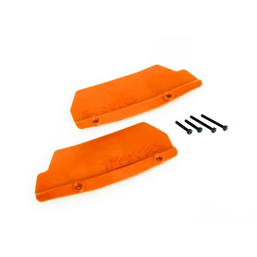 Traxxas 9519T Mud guards rear orange (left and right) (7953877893357)