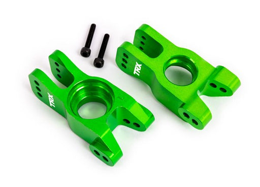 Traxxas 9552G Carriers stub axle 6061-T6 aluminum (green-anodized) (8137536831725)