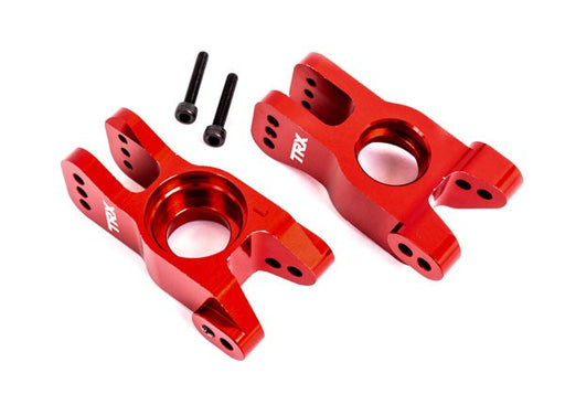 Traxxas 9552R Carriers stub axle 6061-T6 aluminum (red-anodized) (8137537028333)