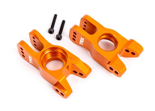 Traxxas 9552T Carriers stub axle 6061-T6 aluminum (orange-anodized) - Hobby City NZ
