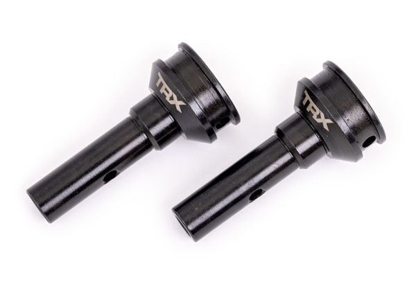 Traxxas 9553X Stub axles hardened steel (2) - Hobby City NZ