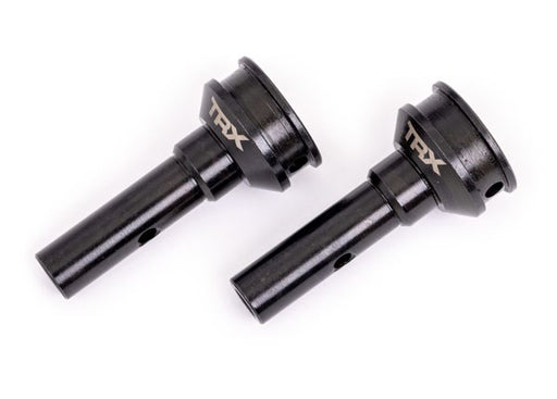 Traxxas 9553X Stub axles hardened steel (2) - Hobby City NZ