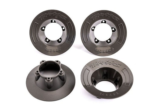 Traxxas 9569A Wheel covers gray (4) (fits #9572 wheels) (8120441766125)
