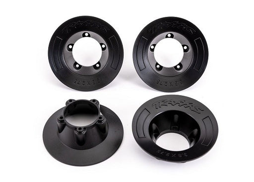 Traxxas 9569 Wheel covers black (4) (fits #9572 wheels) (8120441733357)