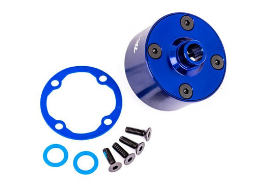 Traxxas 9581X Carrier differential (aluminum blue-anodized) (8120442585325)