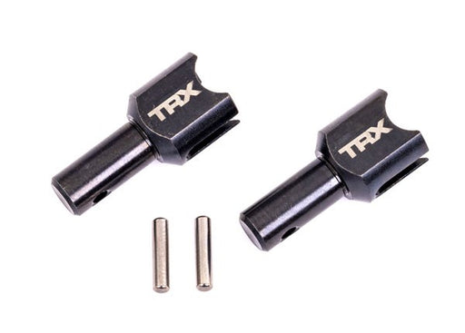 Traxxas 9586X Differential output cup center (hardened steel heavy duty) (2)/ 2.5x12mm pin (2) (8120442683629)