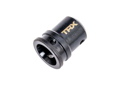 Traxxas 9587X Drive cup center front or rear (steel constant-velocity) (1) (fits Sledge) (8120442749165)