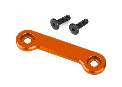 Traxxas 9617T Wing washer 6061-T6 aluminum (orange-anodized) (1)/ 4x12mm FCS (2) (8120464408813)