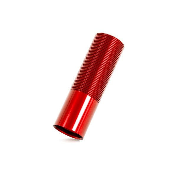 Traxxas 9665R Body GT-Maxx shock aluminum red-anodized (long) (1) (7861670379757)