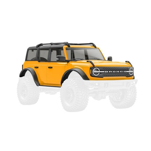Traxxas 9711-CYBER - Body Ford Bronco complete Cyber Orange (8120428593389)