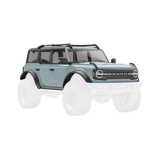 Traxxas 9711-GRAY - Body Ford Bronco complete Cactus Gray (8120428626157)