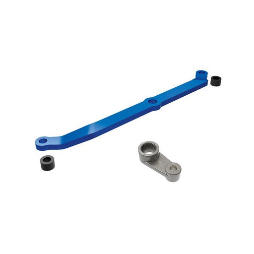 Traxxas 9748-BLUE - Steering link 6061-T6 aluminum (blue-anodized) (8120432132333)