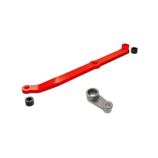 Traxxas 9748-RED - Steering link 6061-T6 aluminum (red-anodized) - Hobby City NZ