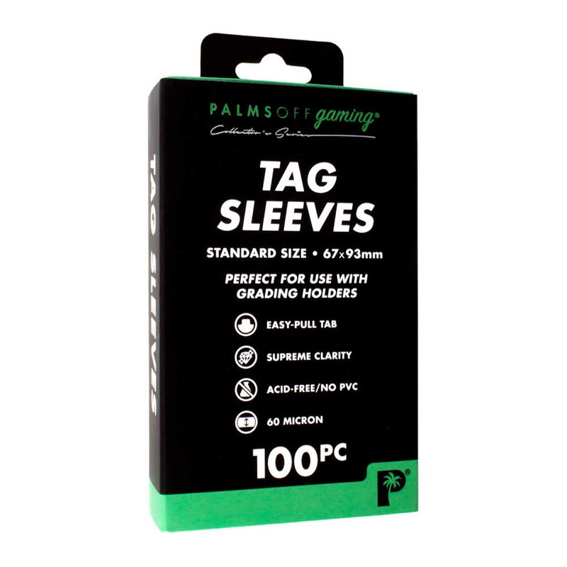 Palms Off TAG-100 Tag Sleeves 100pc (9003878547693)