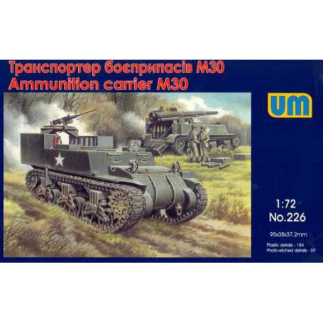 Unimodel 226 1/72 Ammunition carrier M30 - Hobby City NZ (8967486046445)