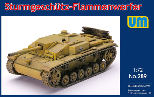 Unimodel 289 1/72 Sturmgeschutz Flammenwerfer - Hobby City NZ (8967486275821)