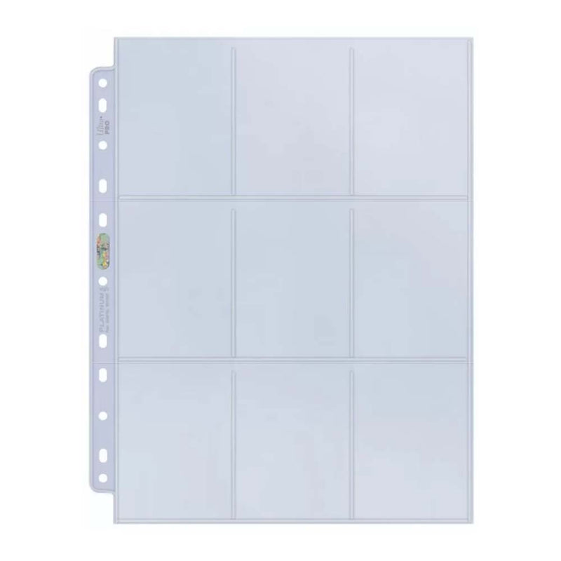 Ultra Pro 81442-E 9-Pocket Silver Series Page for Standard (9004798148845)