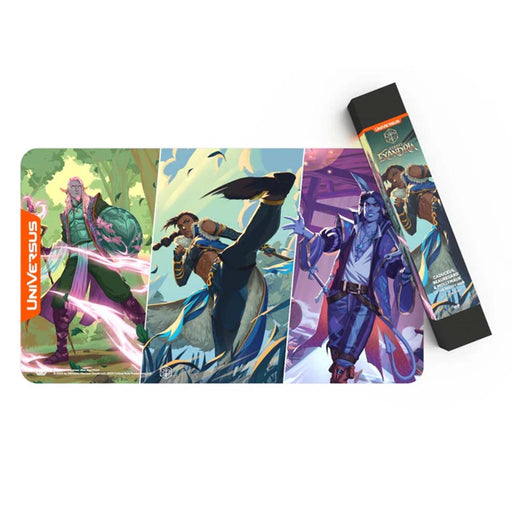 Universus CR09 CRITICAL ROLE: HEROES OF EXANDRIA CADUCEUS, BEAUREGARD, MOLLYMAUK PLAYMAT (9004782747885)